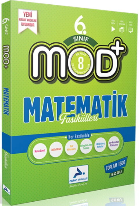 Paraf Yayınları 6. Sınıf Matematik MOD Konu Anlatım Fasikülleri