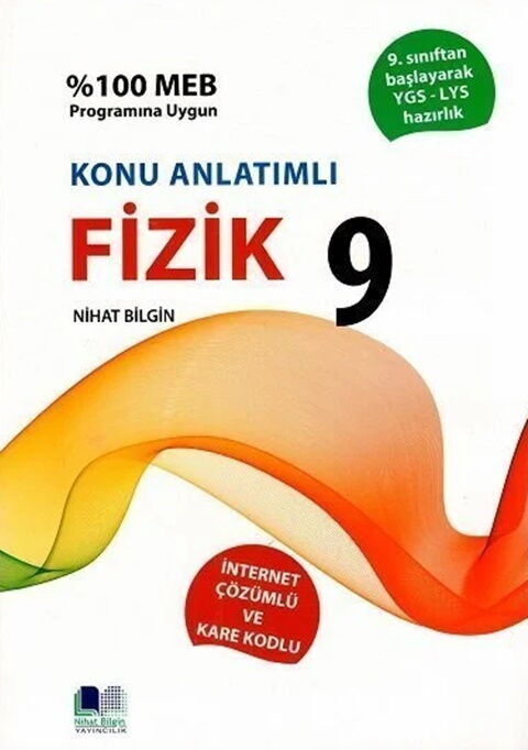 2024 Nihat Bilgin 9. Sınıf Fizik Konu Anlatımlı