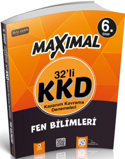 Artı Zeka Yayınları 6. Sınıf Fen Bilimleri 32 li Haftalık Kazanım Kavrama Denemeleri