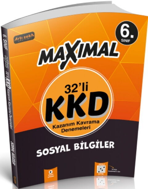 Artı Zeka Yayınları 6. Sınıf Sosyal Bilgiler 32 li Haftalık Kazanım Kavrama Denemeleri