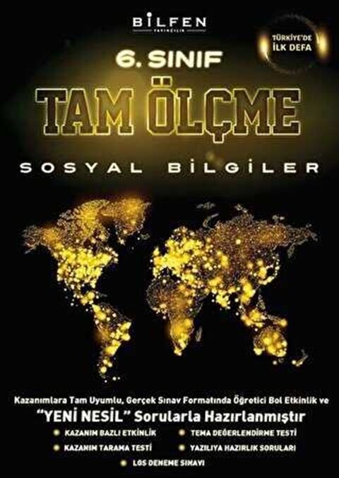 Bilfen Yayıncılık 6. Sınıf Sosyal Bilgiler Tam Ölçme Soru Bankası