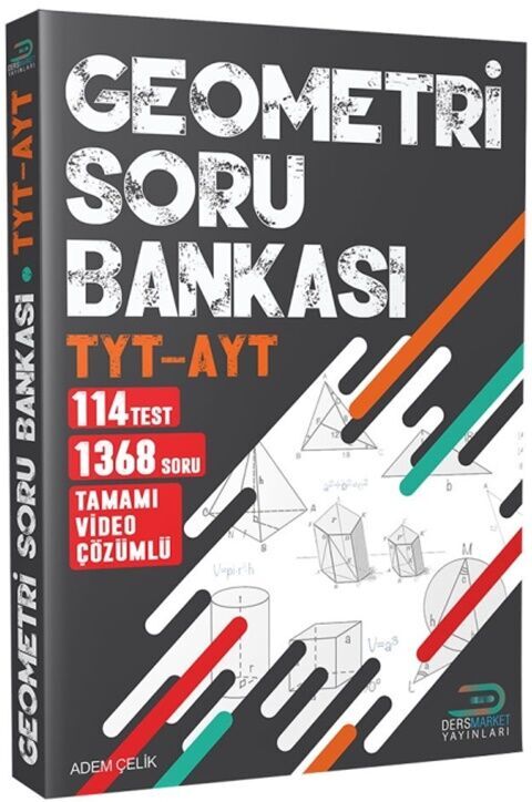 Dersmarket Yayınları TYT AYT Geometri Soru Bankası