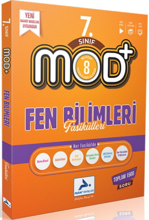 Paraf Yayınları 7. Sınıf Fen Bilimleri MOD Konu Anlatım Fasikülleri
