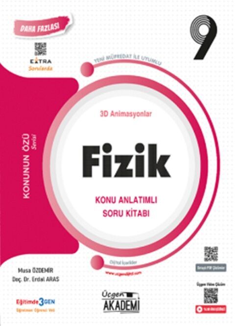 Üçgen Akademi 9. Sınıf Fizik Konu Anlatımlı Soru Bankası