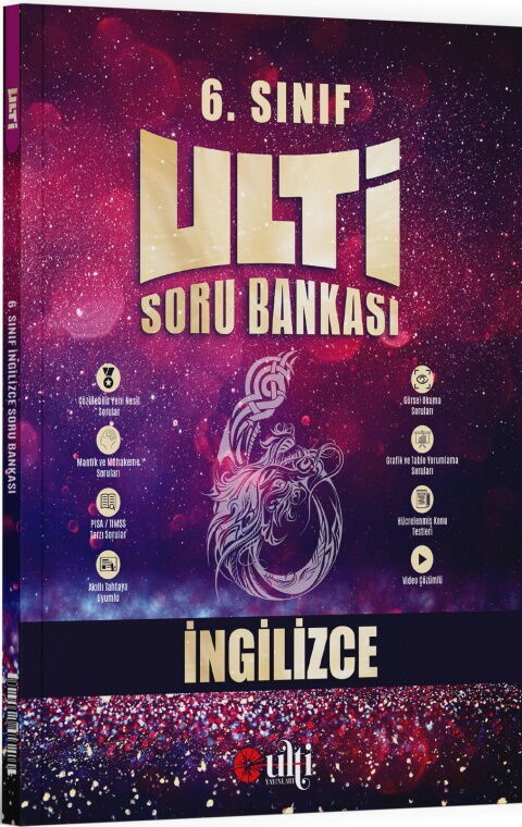 Ulti Yayınları 6. Sınıf İngilizce Soru Bankası
