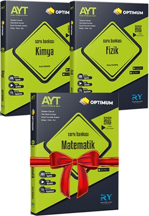 Referans Yayınları AYT Kimya Fizik AYT Matematik HEDİYELİ Soru Bankası Seti
