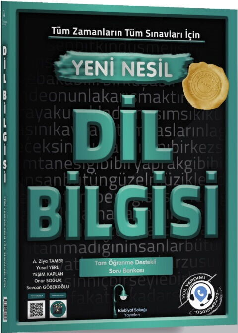 Edebiyat Sokağı Tüm Sınavlar İçin Dil Bilgisi Soru Bankası