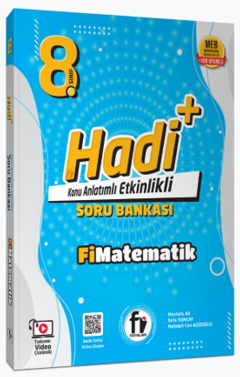 Fi Yayınları 8. Sınıf Hadi+ Matematik Konu Anlatımlı ve Soru Bankası