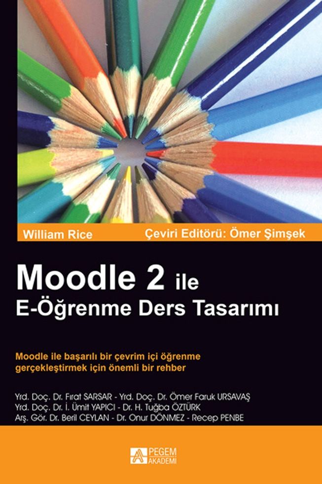 Pegem Akademi Moodle 2 ile E Öğrenme Ders Tasarımı