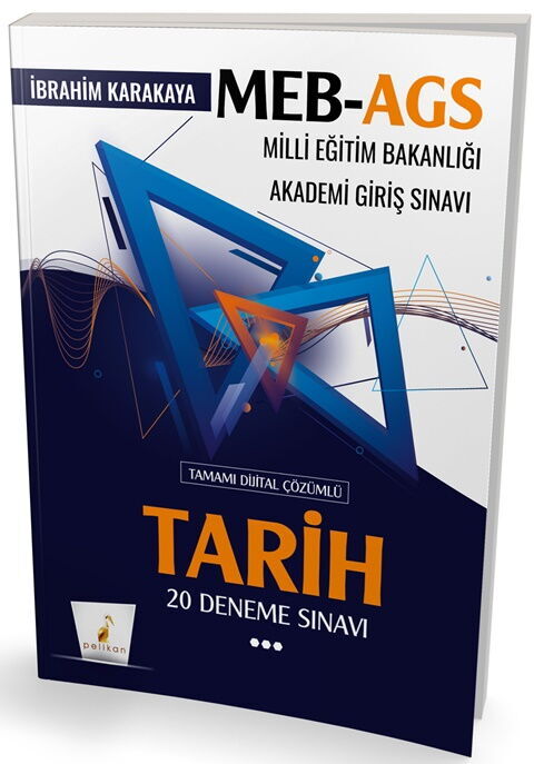 Pelikan Yayınları MEB AGS Hazırlık Tarih 20 Deneme Sınavı Tamamı Dijital Çözümlü