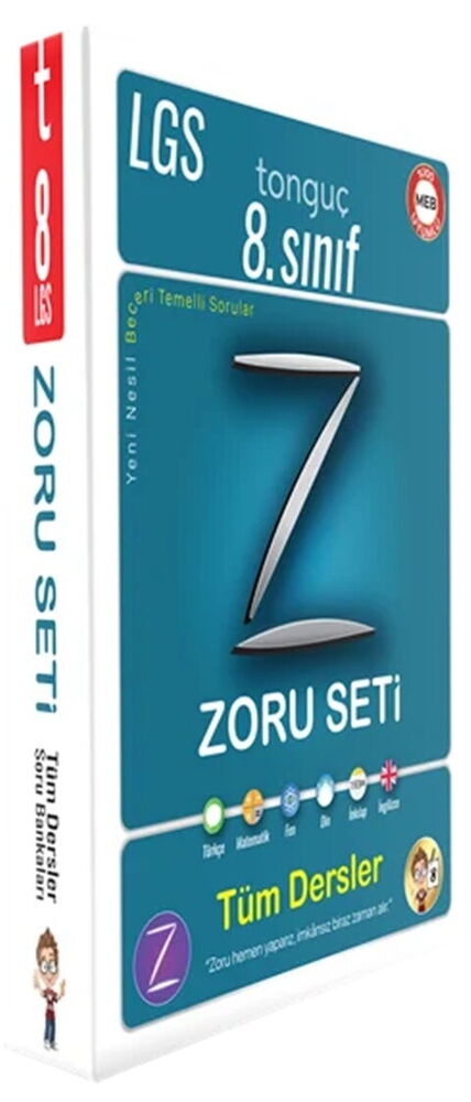 Tonguç Akademi 8. Sınıf Zoru Bankası Tüm Dersler Seti