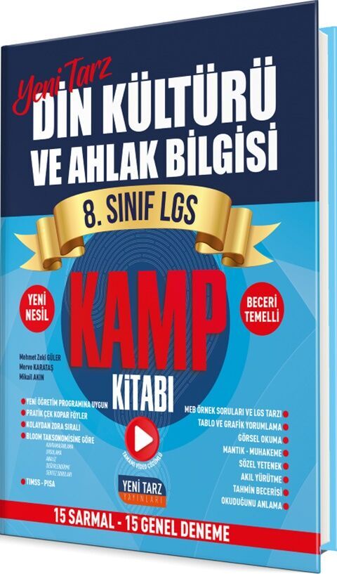 Yeni Tarz 8. Sınıf LGS Din Kültürü ve Ahlak Bilgisi Kamp Kitabı