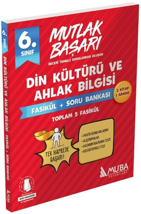 Muba Yayınları 6. Sınıf Din Kültürü ve Ahlak Bilgisi Fasikül ve Soru Bankası