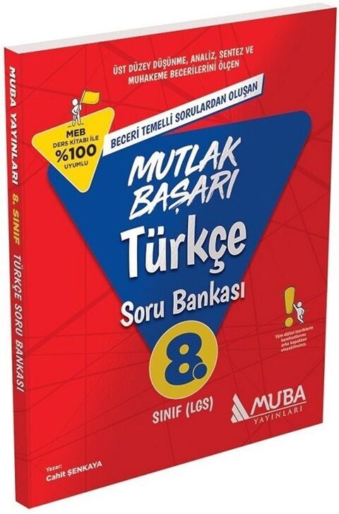 Muba Yayınları 8. Sınıf LGS Türkçe Mutlak Başarı Soru Bankası