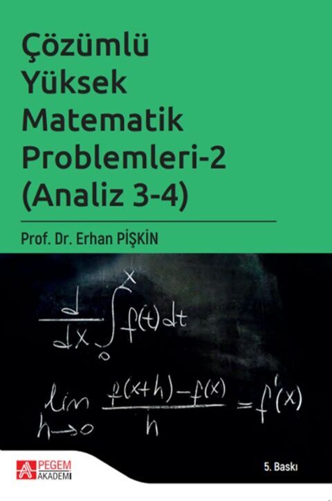 Pegem Akademi Çözümlü Yüksek Matematik Problemleri 2