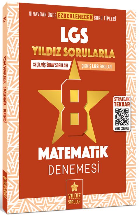 Yıldız Sorular 8. Sınıf LGS Matematik 8 Deneme