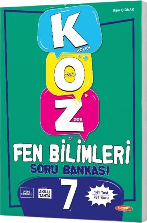 Kurmay ELT 7. Sınıf Fen Bilimleri KOZ Soru Bankası