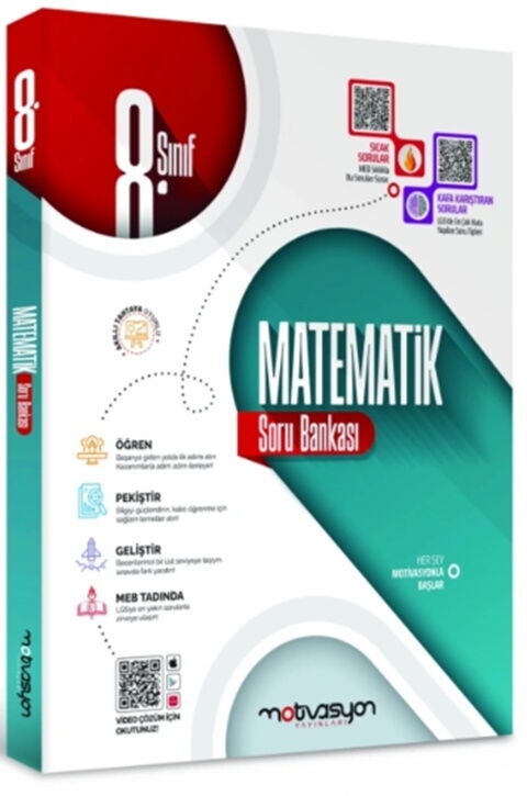 Motivasyon Yayınları 8. Sınıf Matematik Soru Bankası