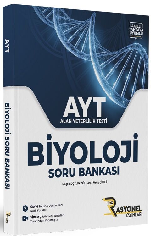 Rasyonel Yayınları AYT Biyoloji Soru Bankası