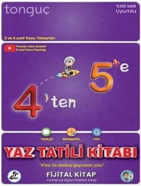 Tonguç Akademi 2025 4 ten 5 e Hazırlık Kitabı