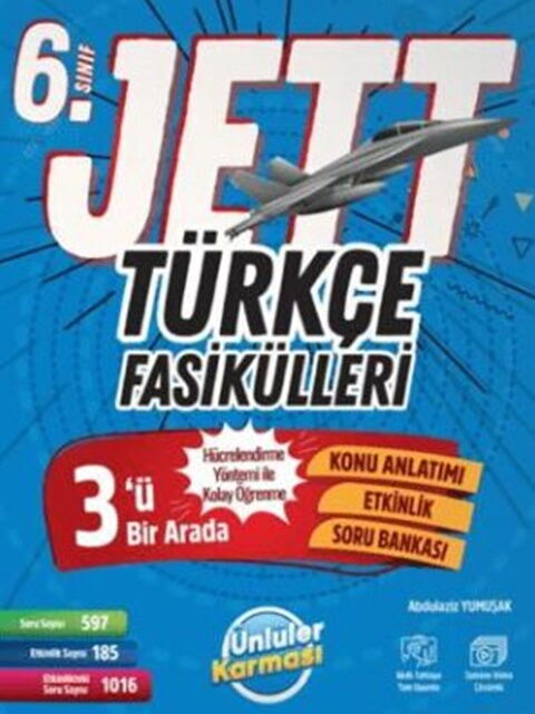 Ünlüler Karması 6. Sınıf Türkçe Jett Fasikülleri