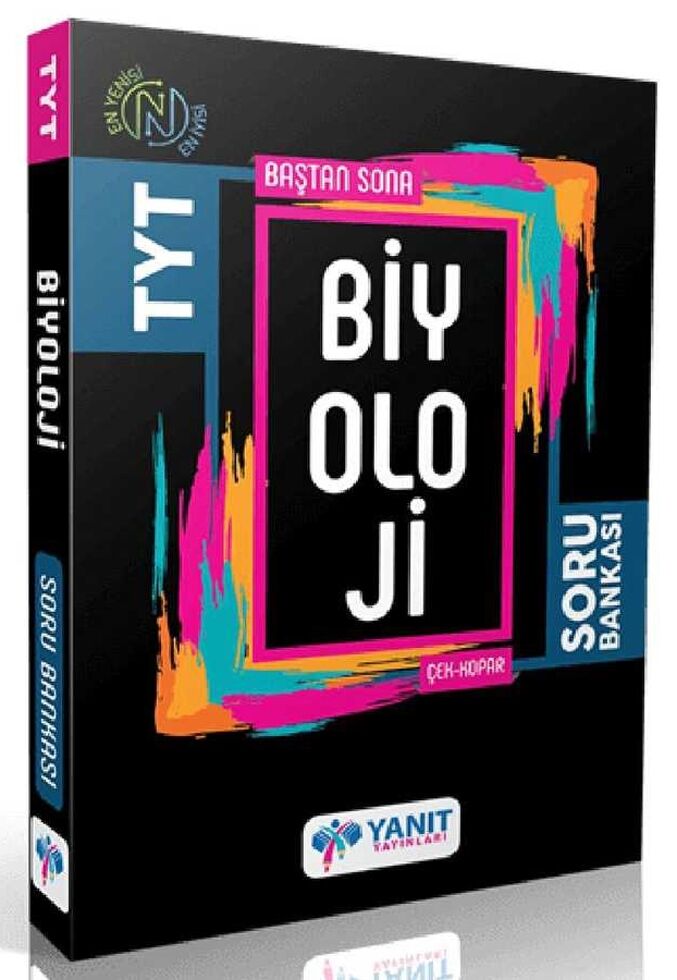 Yanıt Yayınları TYT Biyoloji Baştan Sona Soru Bankası