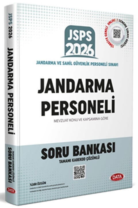 Data Yayınları 2026 JSPS Jandarma Personeli Soru Bankası