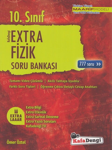 Kafa Dengi Yayınları 10. Sınıf Fizik Extra Soru Bankası