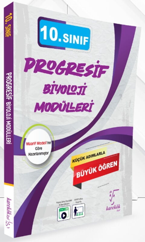 Karekök Yayınları 10. Sınıf Progresif Biyoloji Modülleri