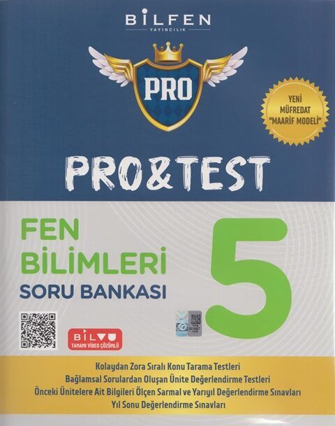 Bilfen Yayıncılık 5. Sınıf Fen Bilimleri Protest Soru Bankası