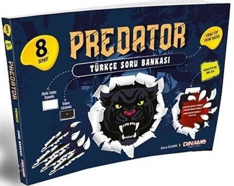 Dinamo Yayınları 8. Sınıf Predator Türkçe Soru Bankası