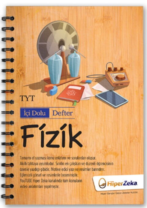 Hiper Zeka Yayınları TYT Fizik İçi Dolu Defter
