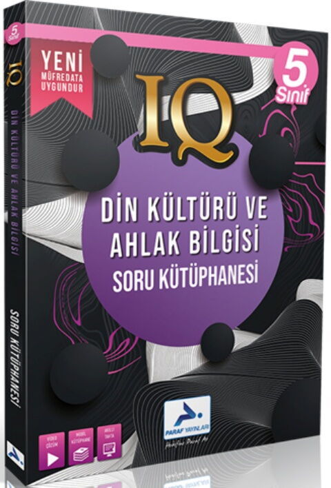 Paraf Yayınları 5. Sınıf Din Kültürü ve Ahlak Bilgisi IQ Soru Kütüphanesi