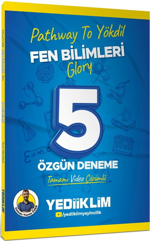 Yediiklim  Pathway To YÖKDİL Fen Bilimleri Glory Tamamı Video Çözümlü 5 Özgün Deneme