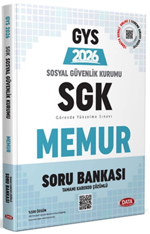 Data Yayınları Sosyal Güvenlik Kurumu SGK Memur GYS Soru Bankası