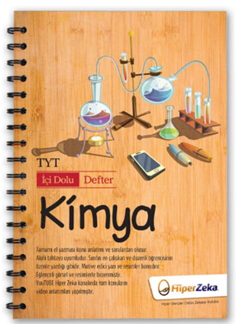 Hiper Zeka Yayınları TYT Kimya İçi Dolu Defter