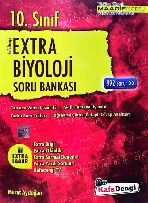 Kafa Dengi Yayınları 10. Sınıf Biyoloji Extra Soru Bankası
