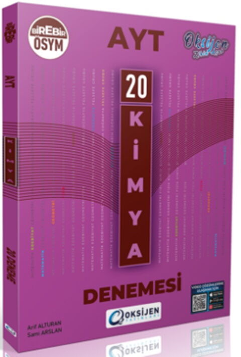 Oksijen Yayınları AYT Kimya 15 Deneme