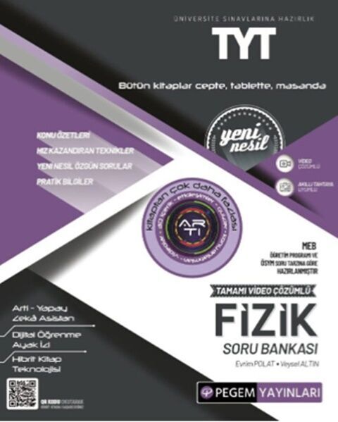 Pegem Yayınları TYT Fizik Soru Bankası