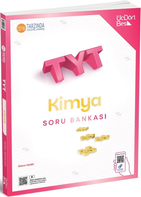 ÜçDörtBeş Yayınları TYT Kimya Soru Bankası