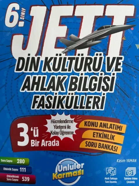 Ünlüler Karması 6. Sınıf Din Kültürü ve Ahlak Bilgisi Jett Fasikülleri