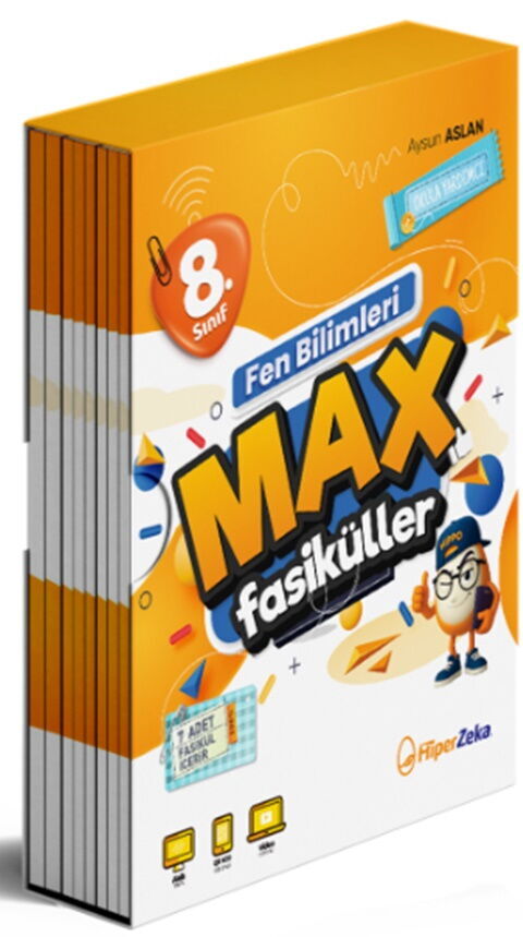 Hiper Zeka Yayınları 8. Sınıf Fen Bilimleri MAX Fasikülleri