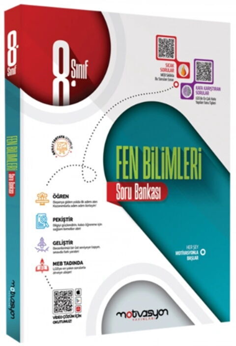 Motivasyon Yayınları 8. Sınıf Fen Bilimleri Soru Bankası