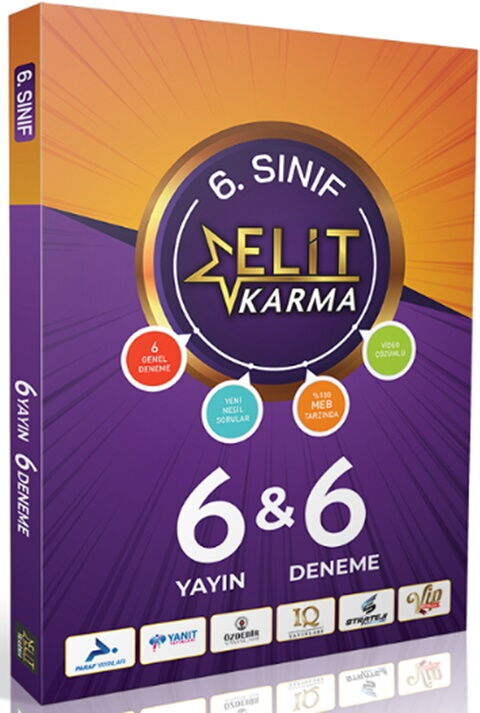 Paraf Yayınları 6. Sınıf Elit Karma 6x6 Deneme
