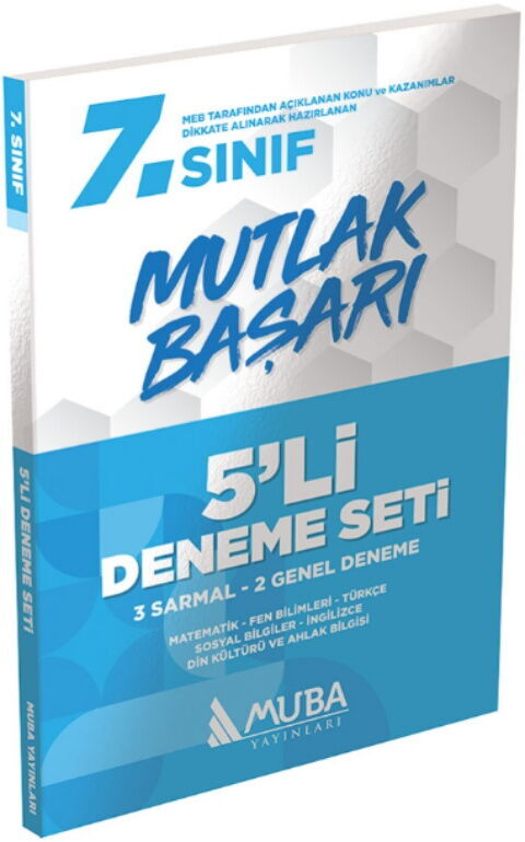 Muba Yayınları 7. Sınıf 5 li Deneme Seti
