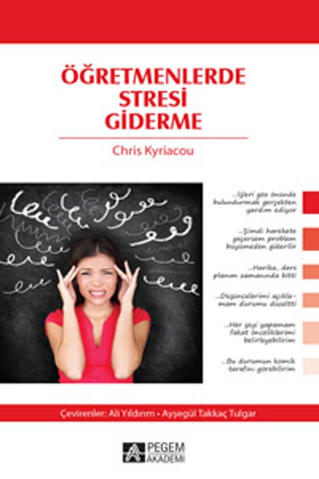 Pegem Akademi Öğretmenlerde Stresi Giderme