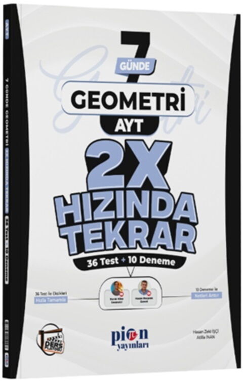 Fizipedia Yayınları AYT Fizik Ders Platosu 7 Günde 2X Hızında