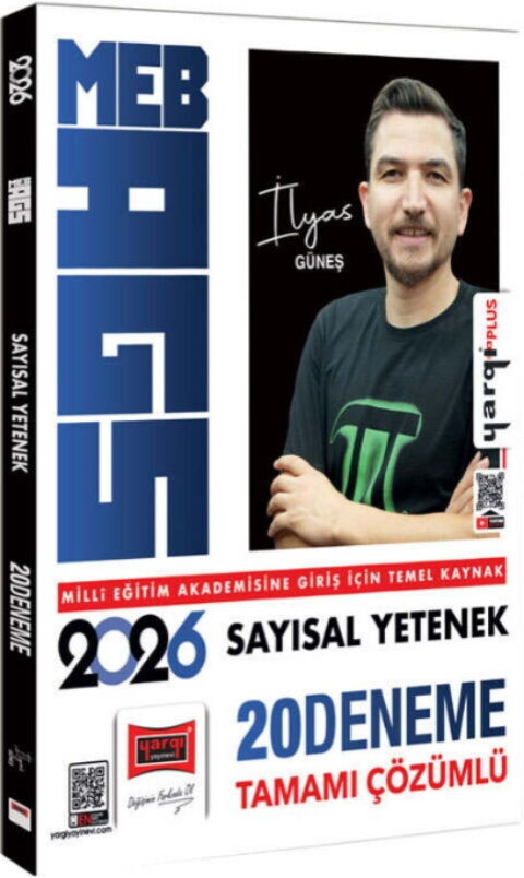 Yargı Yayınları 2026 MEB AGS Sayısal Yetenek Tamamı Çözümlü 20 Deneme