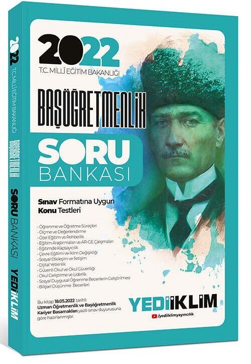 Yediiklim  MEB Öğretmenlik Kariyer Basamakları Başöğretmenlik Soru Bankası