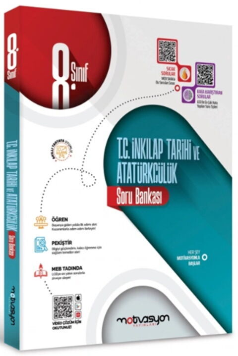 Motivasyon Yayınları 8. Sınıf T.C. İnkilap Tarihi ve Atatürkçülük Soru Bankası